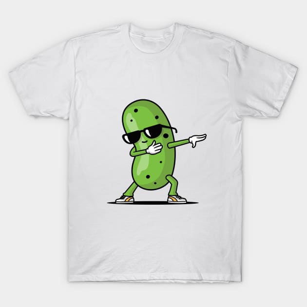 Dabbing Pickle T-Shirt by zoljo